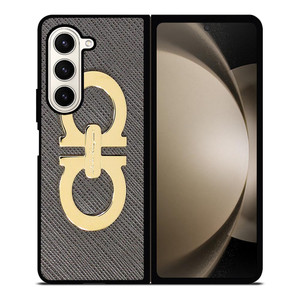 SALVATORE FERRAGAMO LOGO Samsung Galaxy Z Fold 5 Case Cover SALVATORE FERRAGAMO LOGO Samsung Galaxy Z Fold 5 Case Cover