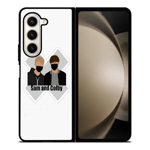 SAM AND COLBY XPLR ARTWORK Samsung Galaxy Z Fold 5 Case Cover SAM AND COLBY XPLR ARTWORK Samsung Galaxy Z Fold 5 Case Cover