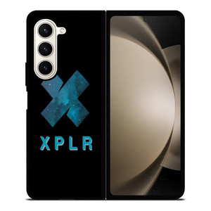 SAM AND COLBY XPLR SYMBOL Samsung Galaxy Z Fold 5 Case Cover SAM AND COLBY XPLR SYMBOL Samsung Galaxy Z Fold 5 Case Cover