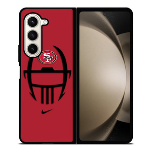 SAN FRANCISCO 49ERS HELMET Samsung Galaxy Z Fold 5 Case Cover SAN FRANCISCO 49ERS HELMET Samsung Galaxy Z Fold 5 Case Cover