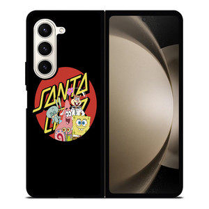 SANTA CRUZ SKATEBOARD X SPONGEBOB Samsung Galaxy Z Fold 5 Case Cover SANTA CRUZ SKATEBOARD X SPONGEBOB Samsung Galaxy Z Fold 5 Case Cover
