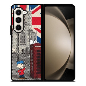 SNOOPY BOX TELEPHONE Samsung Galaxy Z Fold 5 Case Cover SNOOPY BOX TELEPHONE Samsung Galaxy Z Fold 5 Case Cover