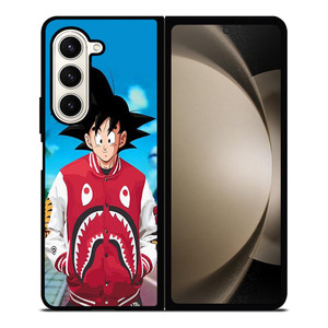 SON GOKU SUPREME BAPE SHARK Samsung Galaxy Z Fold 5 Case Cover SON GOKU SUPREME BAPE SHARK Samsung Galaxy Z Fold 5 Case Cover