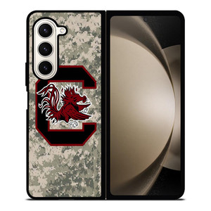 SOUTH CAROLINA GAMECOCKS CAMO LOGO Samsung Galaxy Z Fold 5 Case Cover SOUTH CAROLINA GAMECOCKS CAMO LOGO Samsung Galaxy Z Fold 5 Case Cover