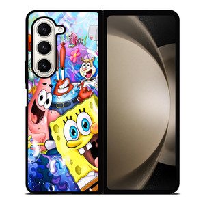 SPONGEBOB AND FRIEND BUBLE Samsung Galaxy Z Fold 5 Case Cover SPONGEBOB AND FRIEND BUBLE Samsung Galaxy Z Fold 5 Case Cover