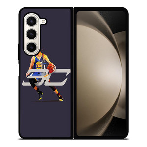 STEPHEN CURRY GOLDEN STATE WARRIORS CLIPART Samsung Galaxy Z Fold 5 Case Cover