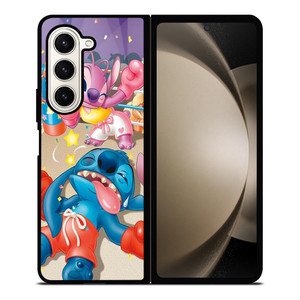 STITCH AND GIRLFRIEND BOXING Samsung Galaxy Z Fold 5 Case Cover STITCH AND GIRLFRIEND BOXING Samsung Galaxy Z Fold 5 Case Cover