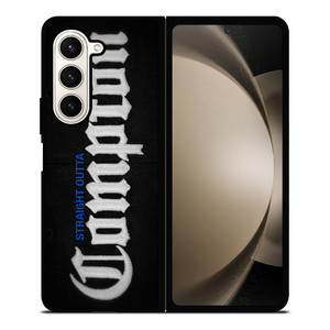 STRAIGHT OUTTA COMPTON EMBOSS Samsung Galaxy Z Fold 5 Case Cover STRAIGHT OUTTA COMPTON EMBOSS Samsung Galaxy Z Fold 5 Case Cover