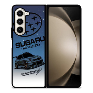 SUBARU IMPREZA COLIN MCRAE Samsung Galaxy Z Fold 5 Case Cover SUBARU IMPREZA COLIN MCRAE Samsung Galaxy Z Fold 5 Case Cover