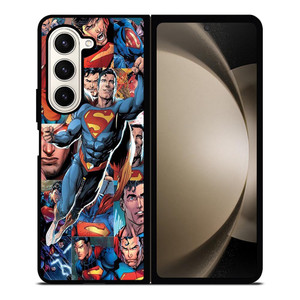SUPERMAN COLLAGE SUPERHERO Samsung Galaxy Z Fold 5 Case Cover SUPERMAN COLLAGE SUPERHERO Samsung Galaxy Z Fold 5 Case Cover