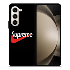 SUPREME X NIKE BLACK LOGO Samsung Galaxy Z Fold 5 Case Cover SUPREME X NIKE BLACK LOGO Samsung Galaxy Z Fold 5 Case Cover