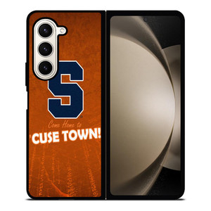 SYRACUSE ORANGE FOOTBALL Samsung Galaxy Z Fold 5 Case Cover SYRACUSE ORANGE FOOTBALL Samsung Galaxy Z Fold 5 Case Cover