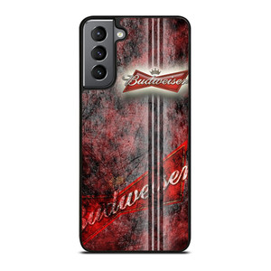 BUDWEISER BEER LOGO GRUNGE Samsung Galaxy S21 Plus Case BUDWEISER BEER LOGO GRUNGE Samsung Galaxy S21 Plus Case
