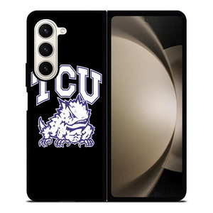 TCU HORNED FROGS FOOTBALL LOGO Samsung Galaxy Z Fold 5 Case Cover TCU HORNED FROGS FOOTBALL LOGO Samsung Galaxy Z Fold 5 Case Cover