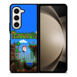 TERRARIA GAMES LOGO Samsung Galaxy Z Fold 5 Case Cover TERRARIA GAMES LOGO Samsung Galaxy Z Fold 5 Case Cover
