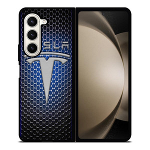 TESLA METAL LOGO Samsung Galaxy Z Fold 5 Case Cover TESLA METAL LOGO Samsung Galaxy Z Fold 5 Case Cover