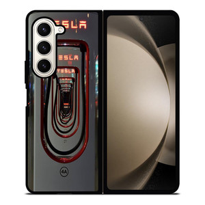 TESLA STATION CHARGE Samsung Galaxy Z Fold 5 Case Cover