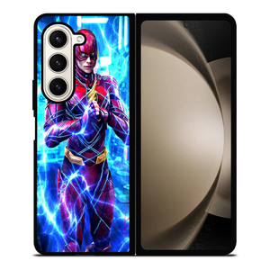 THE FLASH SUPER HERO Samsung Galaxy Z Fold 5 Case Cover THE FLASH SUPER HERO Samsung Galaxy Z Fold 5 Case Cover