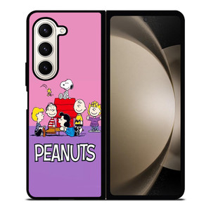 THE PEANUTS SNOOPY AND FRIEND Samsung Galaxy Z Fold 5 Case Cover THE PEANUTS SNOOPY AND FRIEND Samsung Galaxy Z Fold 5 Case Cover