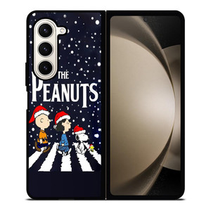 THE PEANUTS SNOOPY BEATLES CHRISTMAS Samsung Galaxy Z Fold 5 Case Cover