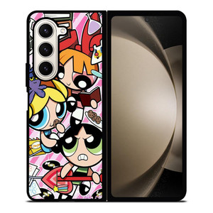 THE POWERPUFF GIRLS COLLAGE Samsung Galaxy Z Fold 5 Case Cover THE POWERPUFF GIRLS COLLAGE Samsung Galaxy Z Fold 5 Case Cover