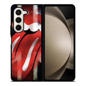 THE ROLLING STONES BRITISH FLAG LOGO Samsung Galaxy Z Fold 5 Case Cover THE ROLLING STONES BRITISH FLAG LOGO Samsung Galaxy Z Fold 5 Case Cover