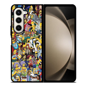 THE SIMPSONS ALL COLLAGE Samsung Galaxy Z Fold 5 Case Cover THE SIMPSONS ALL COLLAGE Samsung Galaxy Z Fold 5 Case Cover