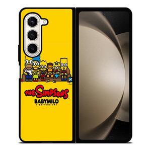 THE SIMPSONS BABY MILO BAPE Samsung Galaxy Z Fold 5 Case Cover THE SIMPSONS BABY MILO BAPE Samsung Galaxy Z Fold 5 Case Cover
