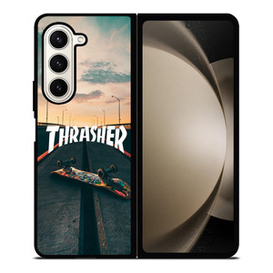 THRASHER LOGO SKATEBOARD MAGAZINE Samsung Galaxy Z Fold 5 Case Cover THRASHER LOGO SKATEBOARD MAGAZINE Samsung Galaxy Z Fold 5 Case Cover