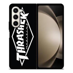 THRASHER SKATE MAGAZINE LOGO Samsung Galaxy Z Fold 5 Case Cover THRASHER SKATE MAGAZINE LOGO Samsung Galaxy Z Fold 5 Case Cover