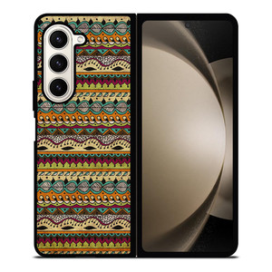 TIBAL PATTERN AZTEC Samsung Galaxy Z Fold 5 Case Cover TIBAL PATTERN AZTEC Samsung Galaxy Z Fold 5 Case Cover