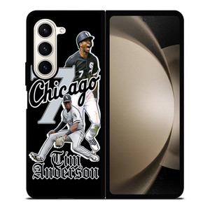 TIM ANDERSON CHICAGO WHITE SOX MLB Samsung Galaxy Z Fold 5 Case Cover TIM ANDERSON CHICAGO WHITE SOX MLB Samsung Galaxy Z Fold 5 Case Cover