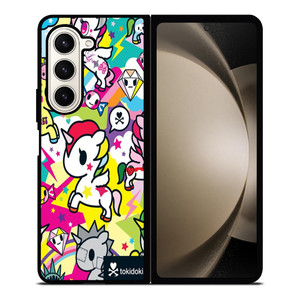 TOKIDOKI UNICORN COLLAGE 2 Samsung Galaxy Z Fold 5 Case Cover TOKIDOKI UNICORN COLLAGE 2 Samsung Galaxy Z Fold 5 Case Cover