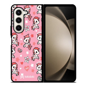 TOKIDOKI UNICORN COLLAGE Samsung Galaxy Z Fold 5 Case Cover TOKIDOKI UNICORN COLLAGE Samsung Galaxy Z Fold 5 Case Cover