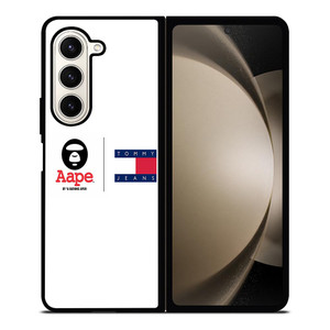 TOMMY HILFIGER A BATHING APE LOGO Samsung Galaxy Z Fold 5 Case Cover TOMMY HILFIGER A BATHING APE LOGO Samsung Galaxy Z Fold 5 Case Cover