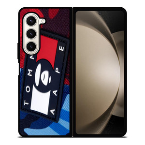 TOMMY HILFIGER BAPE CAMO Samsung Galaxy Z Fold 5 Case Cover TOMMY HILFIGER BAPE CAMO Samsung Galaxy Z Fold 5 Case Cover