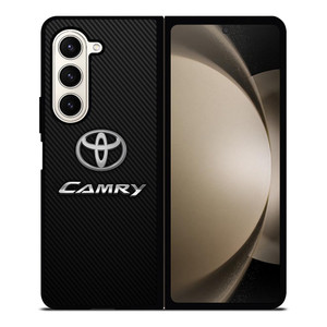 TOYOTA CAMRY CARBON LOGO Samsung Galaxy Z Fold 5 Case Cover TOYOTA CAMRY CARBON LOGO Samsung Galaxy Z Fold 5 Case Cover
