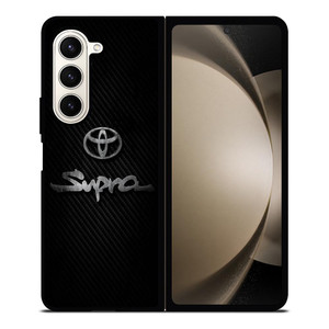 TOYOTA SUPRA CARBON LOGO Samsung Galaxy Z Fold 5 Case Cover TOYOTA SUPRA CARBON LOGO Samsung Galaxy Z Fold 5 Case Cover