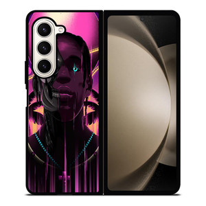 TRAVIS SCOTT RAPPER ART Samsung Galaxy Z Fold 5 Case Cover