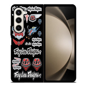 TROY LEE DESIGNS STICKER COLLECTION Samsung Galaxy Z Fold 5 Case Cover TROY LEE DESIGNS STICKER COLLECTION Samsung Galaxy Z Fold 5 Case Cover