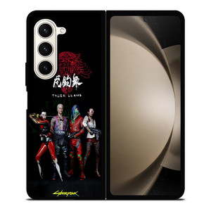 TYGER CLAWS CYBERPUNK 2077 Samsung Galaxy Z Fold 5 Case Cover