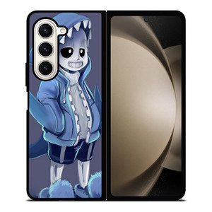UNDERTALE SANS SHARK Samsung Galaxy Z Fold 5 Case Cover UNDERTALE SANS SHARK Samsung Galaxy Z Fold 5 Case Cover