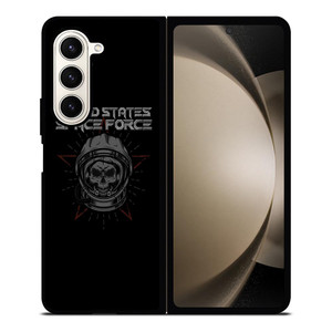 UNITED STATES SPACE FORCE SKULL Samsung Galaxy Z Fold 5 Case Cover UNITED STATES SPACE FORCE SKULL Samsung Galaxy Z Fold 5 Case Cover