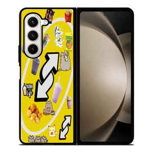 UNO REVERSE CARD CUTE COLLAGE Samsung Galaxy Z Fold 5 Case Cover UNO REVERSE CARD CUTE COLLAGE Samsung Galaxy Z Fold 5 Case Cover