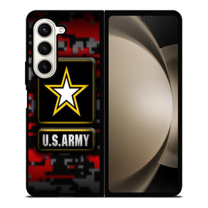 US ARMY CAMO LOGO Samsung Galaxy Z Fold 5 Case Cover US ARMY CAMO LOGO Samsung Galaxy Z Fold 5 Case Cover