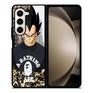 VEGETA CAMO BAPE SUPREME Samsung Galaxy Z Fold 5 Case Cover VEGETA CAMO BAPE SUPREME Samsung Galaxy Z Fold 5 Case Cover