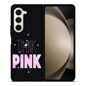 VICTORIA'S SECRET THINK PINK LOGO Samsung Galaxy Z Fold 5 Case Cover