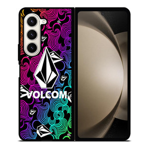 VOLCOM PATTERN LOGO Samsung Galaxy Z Fold 5 Case Cover