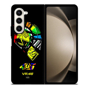 VR VALENTINO ROSSI 46 HELMET Samsung Galaxy Z Fold 5 Case Cover VR VALENTINO ROSSI 46 HELMET Samsung Galaxy Z Fold 5 Case Cover