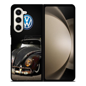 VW VOLKSWAGEN RETRO CAR Samsung Galaxy Z Fold 5 Case Cover VW VOLKSWAGEN RETRO CAR Samsung Galaxy Z Fold 5 Case Cover